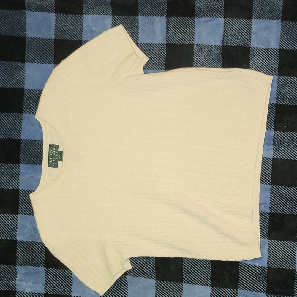 Vintage.  Lauren Ralph Lauren. Wool-angora-cashmere-nylon women's size P/M
